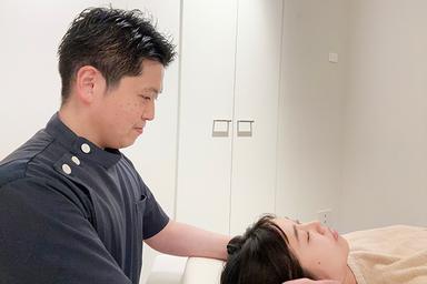 全身骨格筋調整＋眼精疲労 