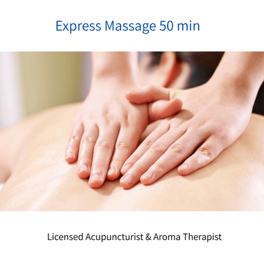 Express Massage 50 min　¥12,500