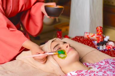 〈30分〉抹茶フェイシャルパック