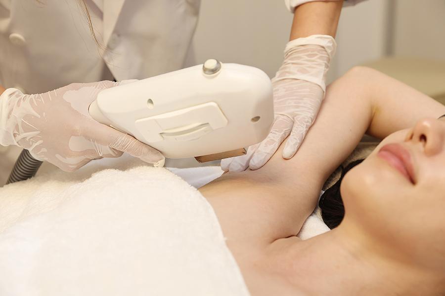 《レディース脱毛/上半身》肘下 30分