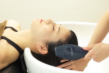【資生堂のヘアケア付き！】ウェットヘッドスパ(シャンプー・ブロー付き) 60分