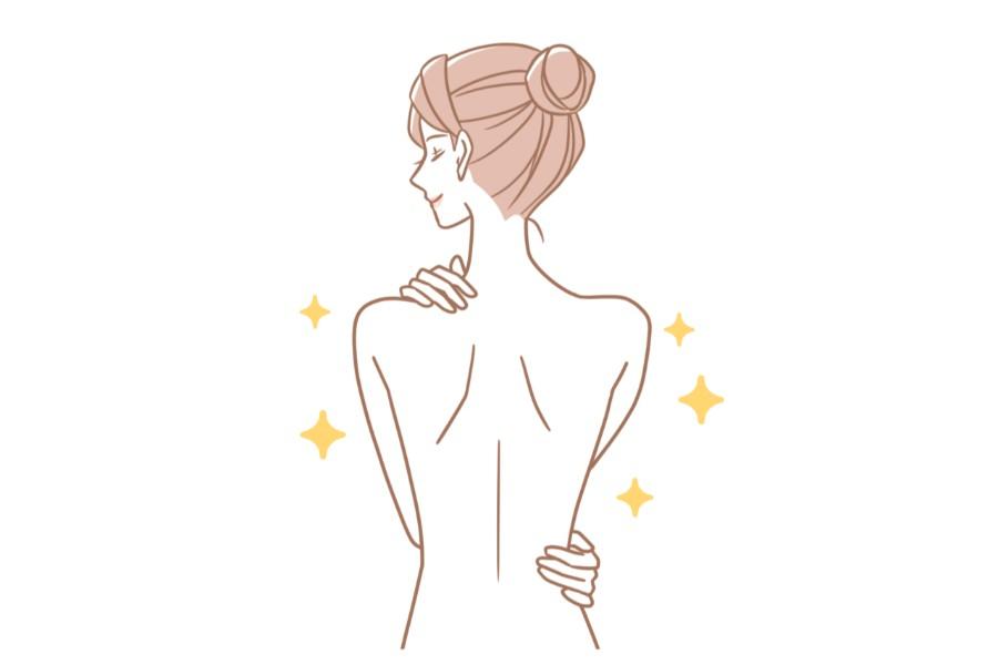 《凹凸肌/ザラつき/毛穴引締め》背中フォト 45分