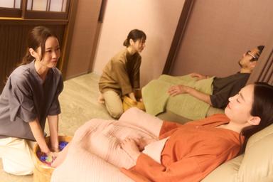 【22時以降限定】ペア専用！至福のご褒美フル下半身ケア+極伸びストレッチ 90分