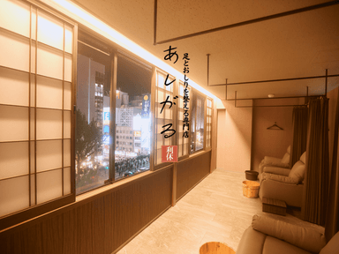 【深夜限定★始発までOK】極上足ほぐし60分＋爆睡仮眠60分（計120分）11800円