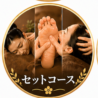 ボディケア75分＋ヘッドケア15分（税別5364円）