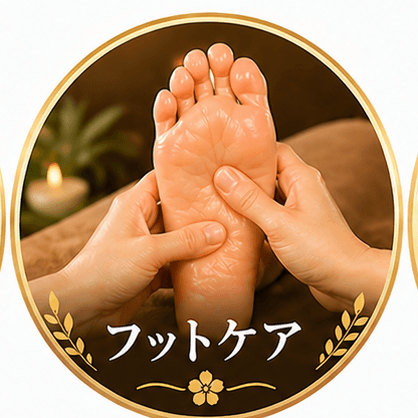 フットケア45分（税抜3545円）