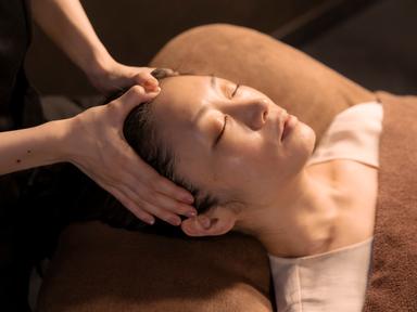 ドライヘッドスパ脳疲労解消45分Relieve brain fatigue