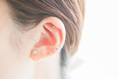 【New】オシャレを楽しむ耳つぼジュエリー 1粒~