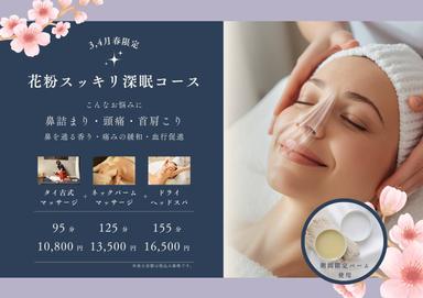 花粉スッキリ深眠ケア155分