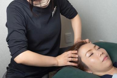 ドライヘッドスパ30分＋肩背中腰ほぐし30分