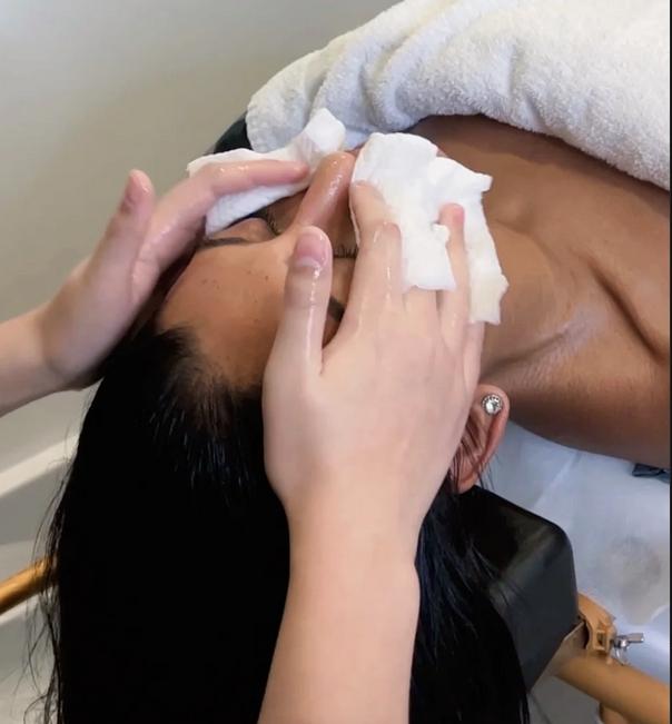 40分フェイシャル＋40分クリームヘッドスパ 