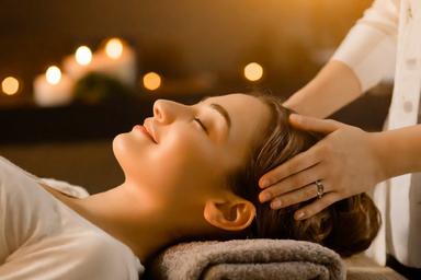 全身もみほぐし(50分)＋ヘッドマッサージ(20分)　計70分　¥5500(税込み)