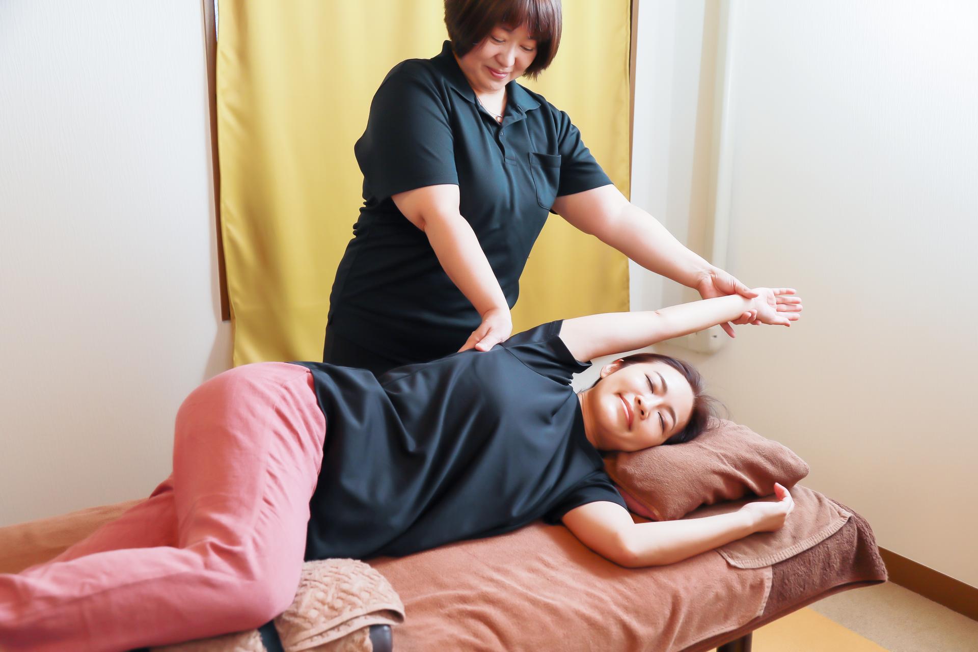 【全身しっかり】もみほぐしコース90分