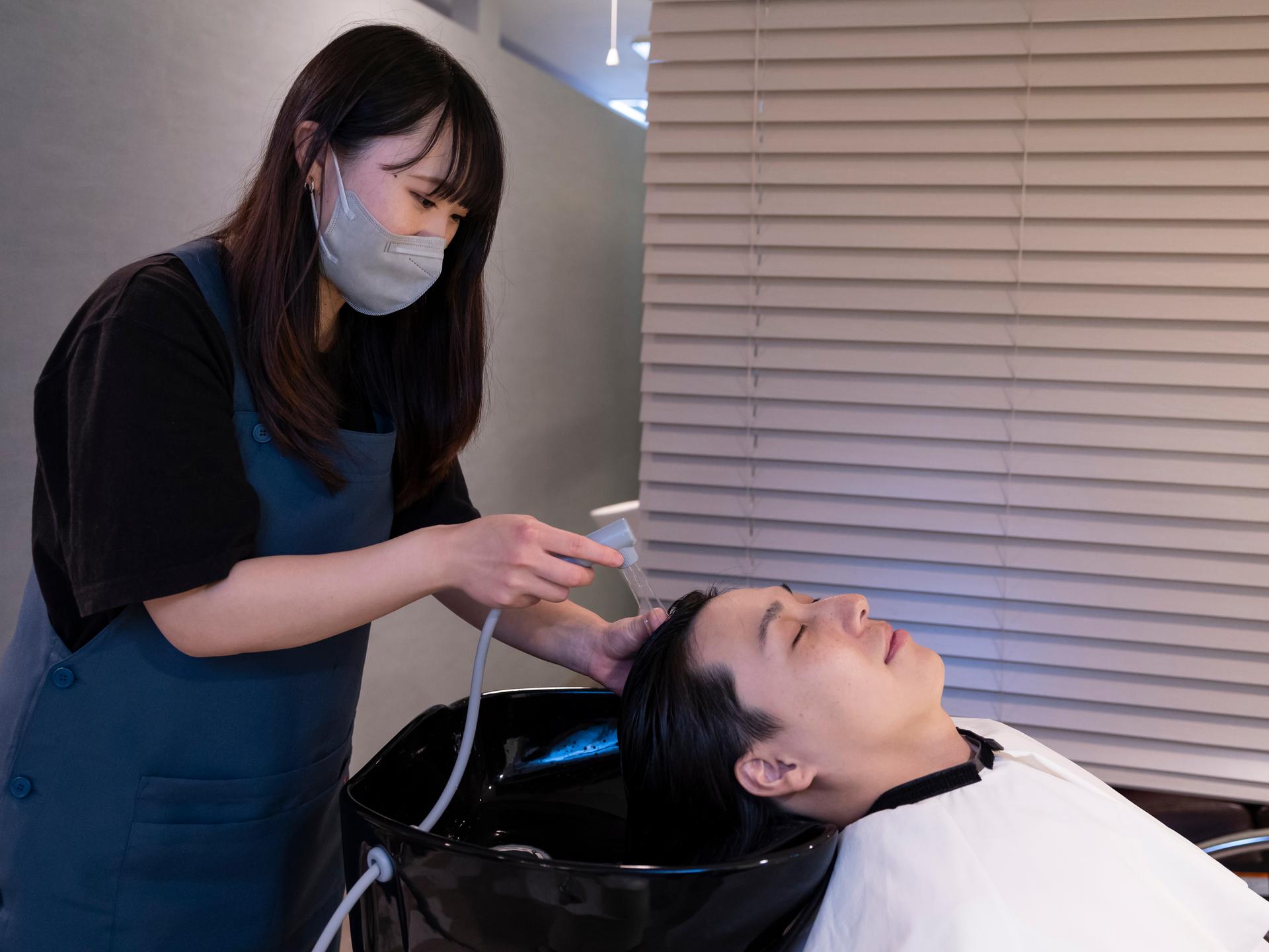[男性]頭皮洗浄付き スタンダード 100分