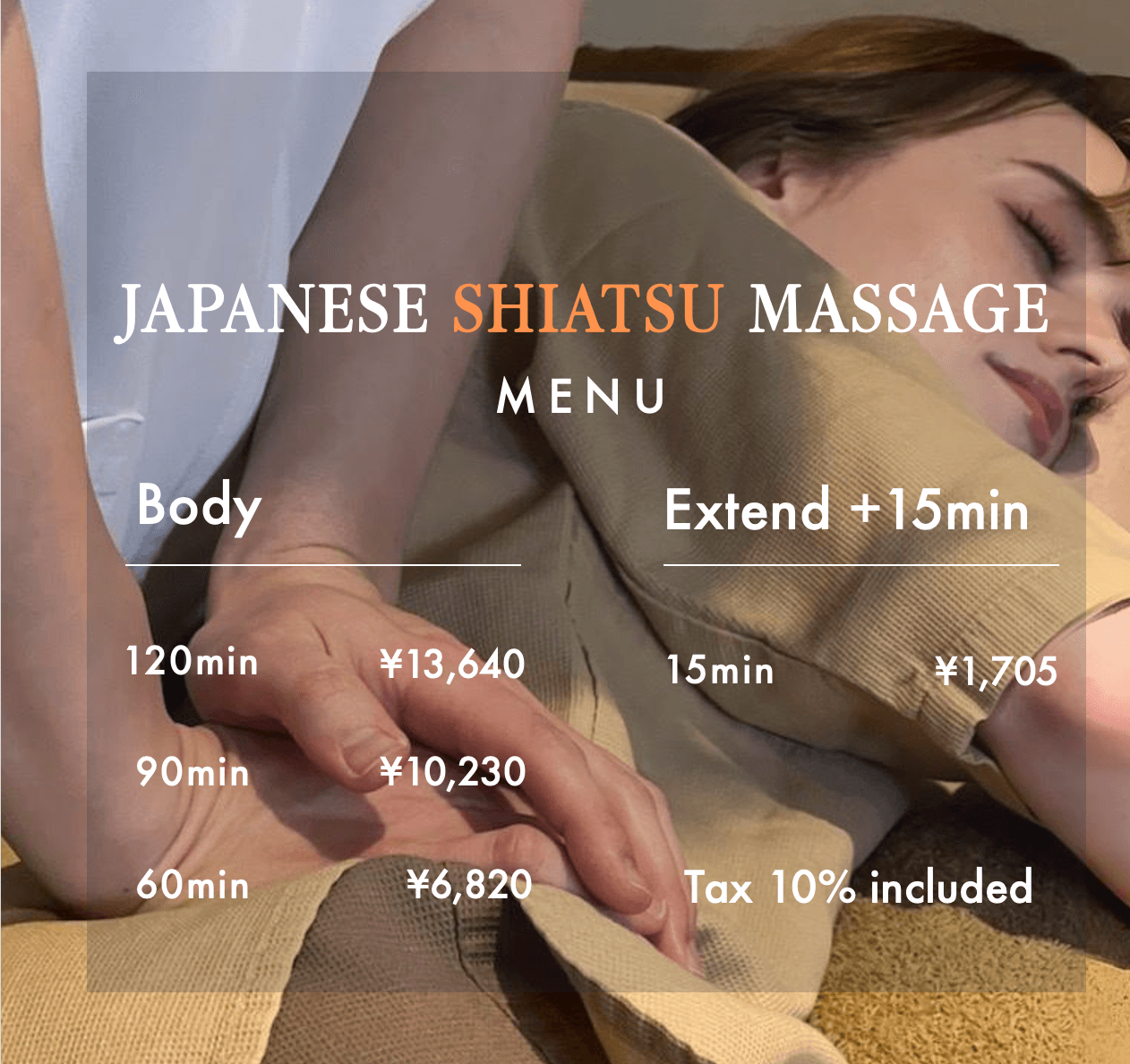 Body Massage 75 with donation/【愛心公益基金捐款】按摩療程