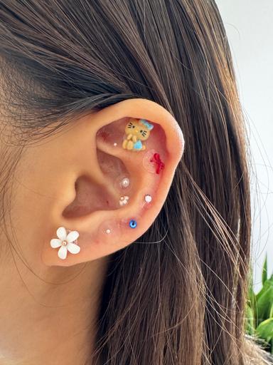 【大人気♪】耳つぼジュエリー☆＋耳マッサージ付き30分