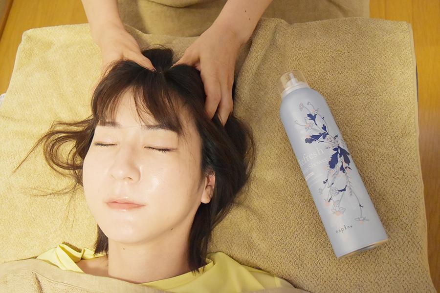 不眠症、頭痛や眼精疲労がお辛い方。頭部・顔・首をほぐしてスッキリ快眠！ヘッドスパ40分
