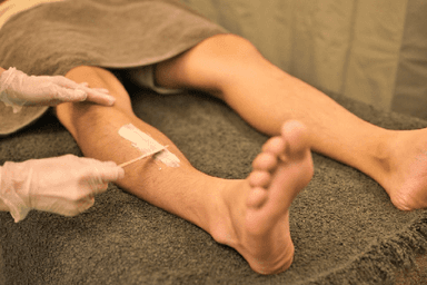 男性WAX脱毛【足の甲・指】 30分