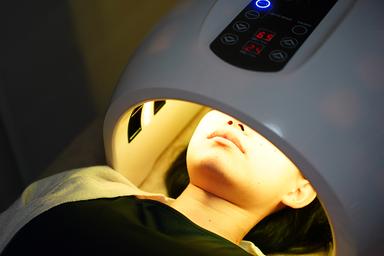 【新規限定】LEDドーム＆ヒト幹細胞顔パック 45分 通常料金7,200円