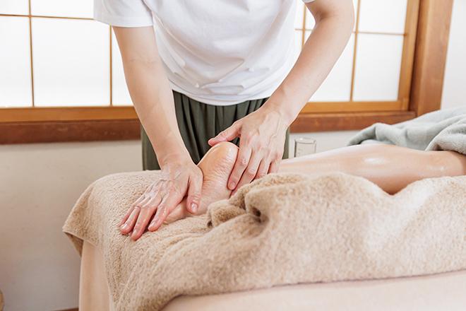 もみほぐし30分＋足ツボ30分