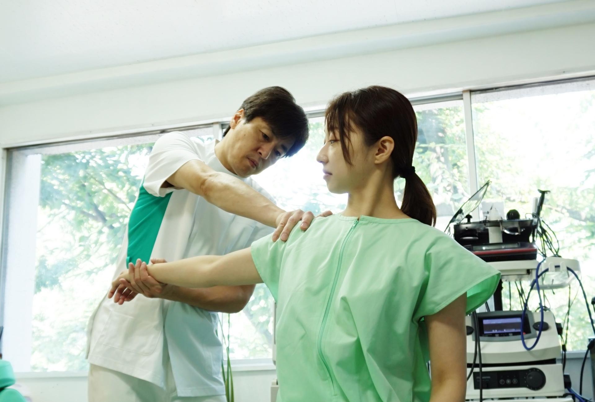 肩の痛み、可動性改善整体  25分