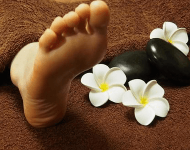 ホットストーン　フットコース