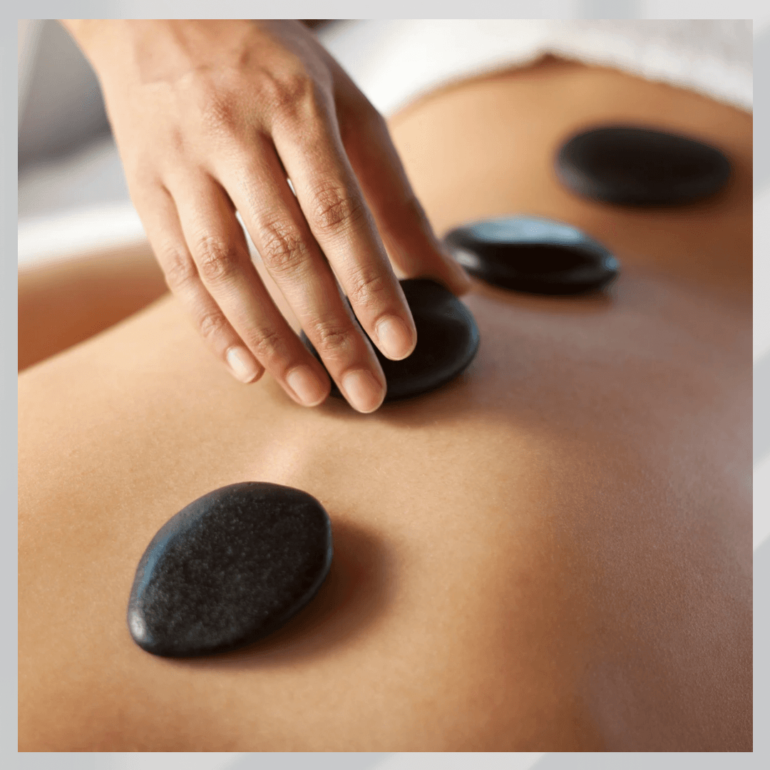 ホットストーン　背中コース