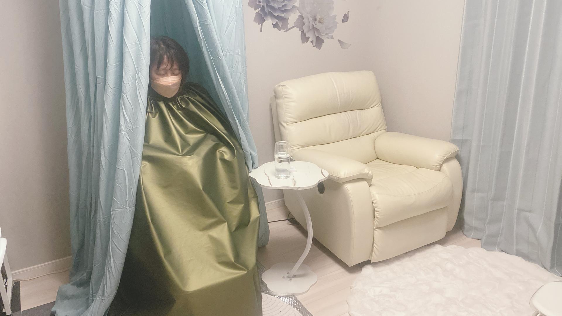 黄土よもぎ、ハーブ蒸し