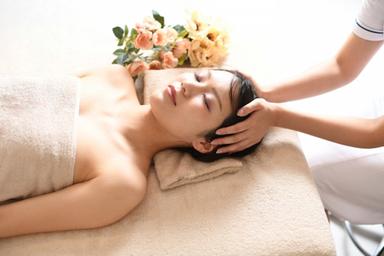 【全員OK】【平日限定＆眼精疲労】 ★大人気快眠50分コ-ス頭、首、肩、デコルテ