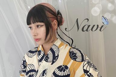 【浴衣着付け+ヘアセット】 40分