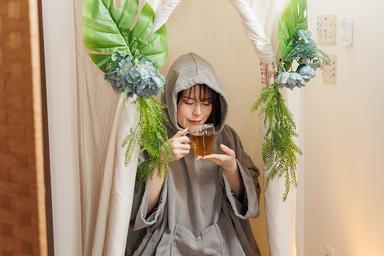 よもぎ蒸し 40分＋ドライヘッドスパセット 30分