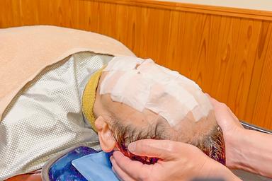 頭蓋調整＋ウェットヘッドスパ＋足湯 70分