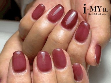 【オフ無】ワンカラー/ラメグラデーション