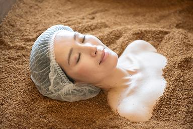 【全員OK】【当店人気No.2】酵素浴＋美骨矯正アロマリンパ 150分 通常料金18,000円