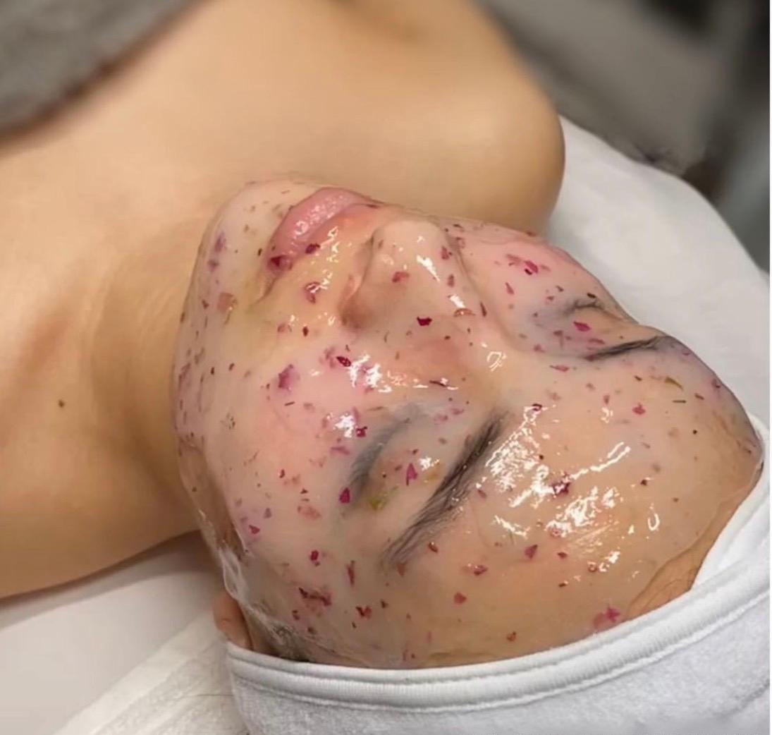 潤艶全顔Wax(肌タイプに合わせた生パック付き) 90分