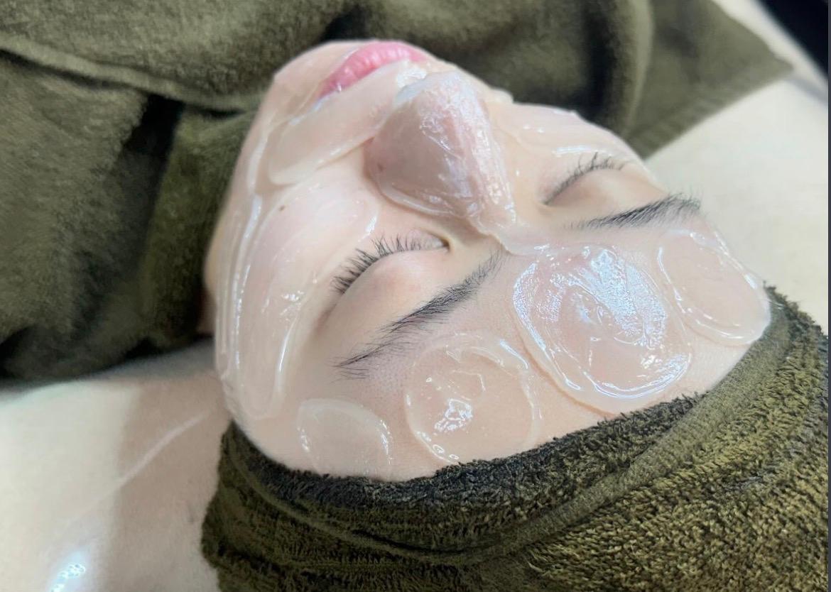 【潤艶全顔wax】鎮静パック付き 90分