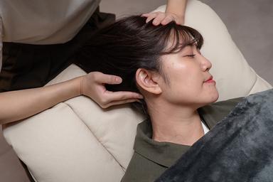 【睡眠改善に】ドライヘッド+上半身ほぐし(炭酸スプレー付き) 75分