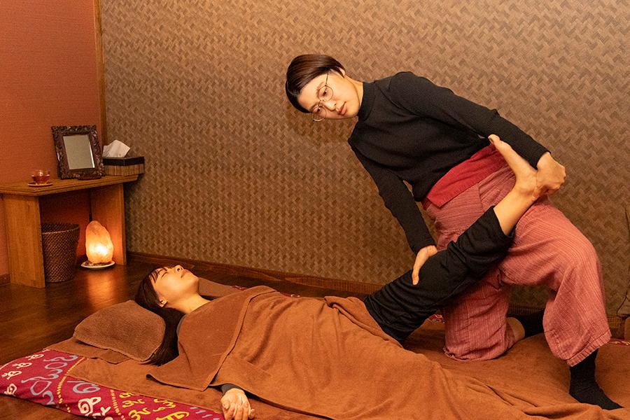 【全員OK】平日12時迄【タイ古式SET 100分11000→￥7800】全身シャッキリしたい方に◎