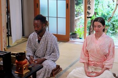 座禅(アロママッサージ・フェイシャル・抹茶体験付き) 180分