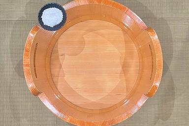お塩の足湯15分＋フットマッサージ15分