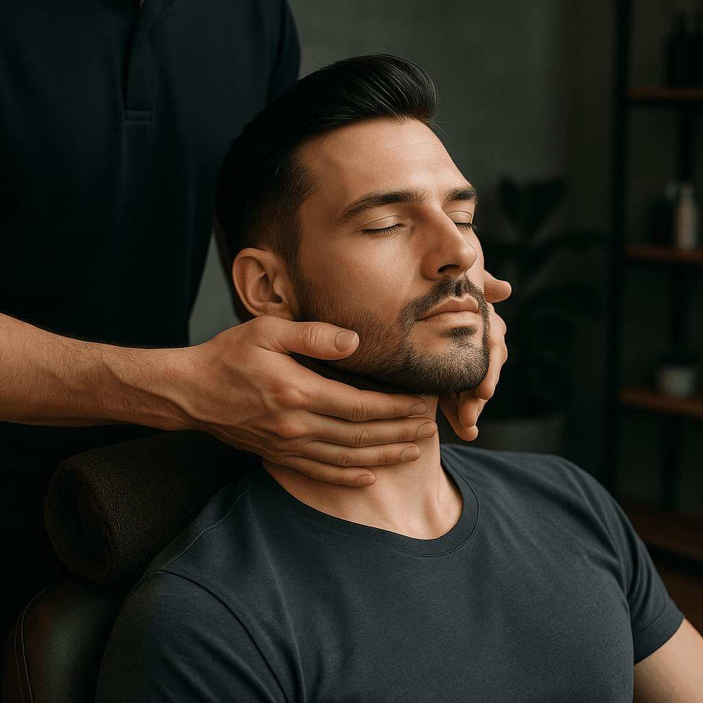 【初めての方】メンズ小顔調整＋健康維持改善を目指す 90分