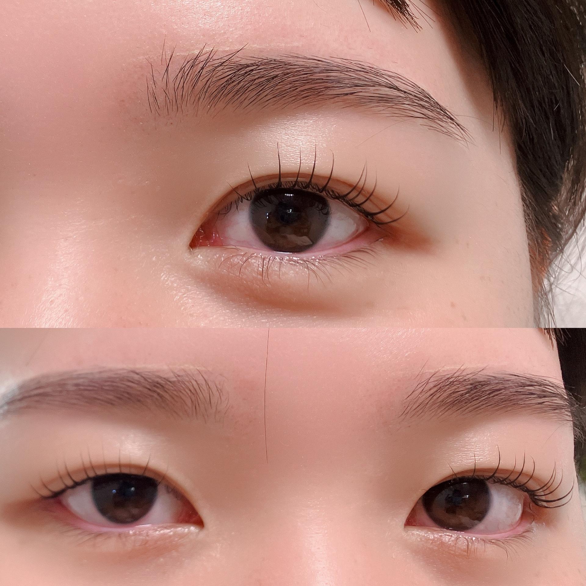 【セット】上まつ毛パーマ＋眉パーマ＋眉スタイリング＋眉額WAX(間引き付) 