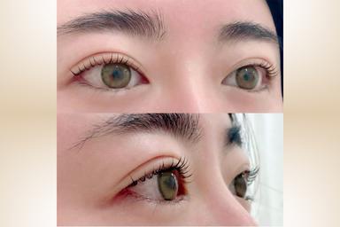 上まつ毛パーマ 