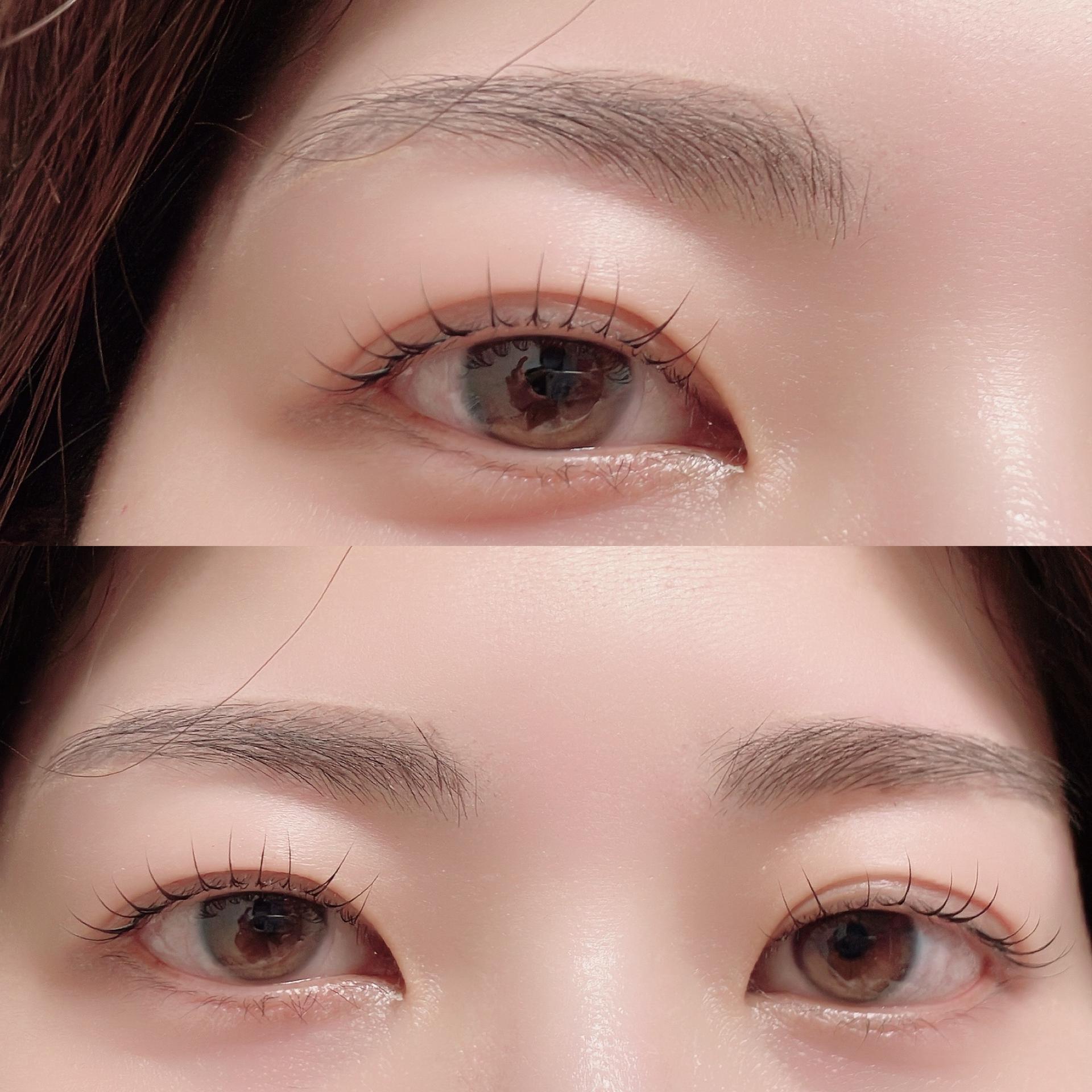 【セット】上まつ毛パーマ＋眉スタイリング＋眉額WAX(間引き付) 