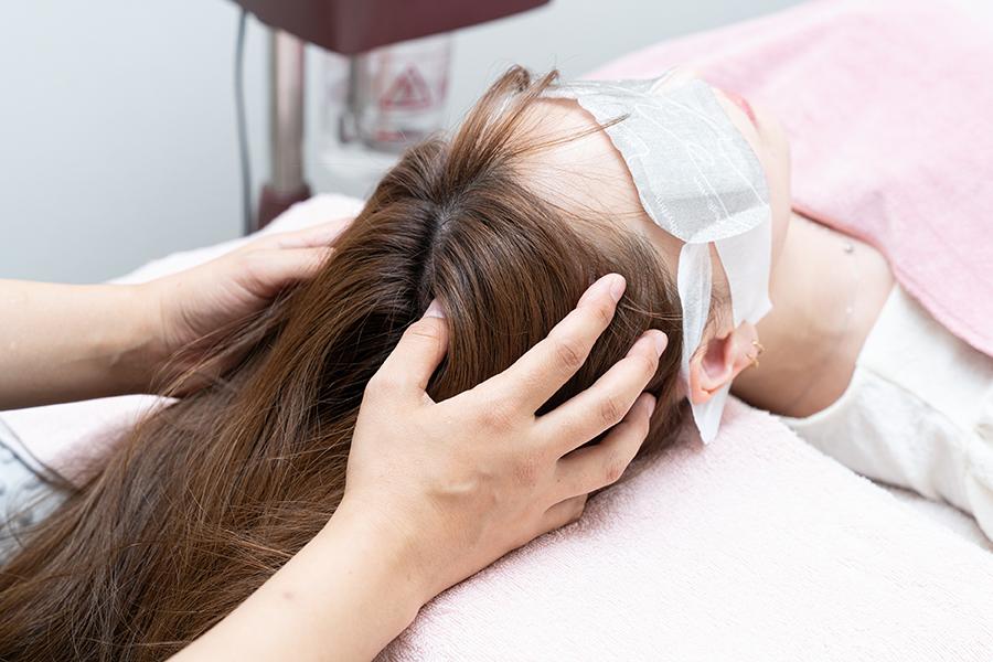 【新規限定】【もう考えすぎない！至福のヘッドリラクゼーション】脳リラックスヘッドスパ〜シエル深頭αセラピー〜 55分