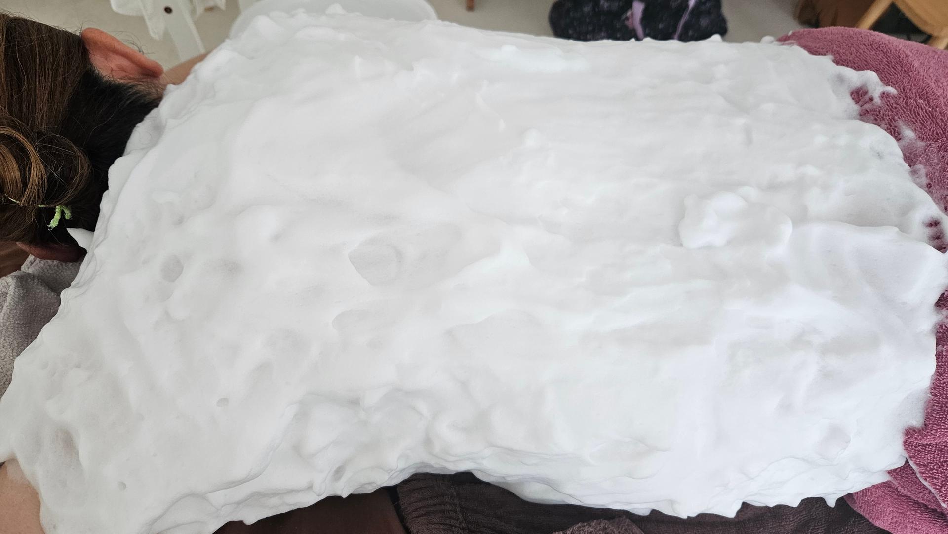 泡トリートメント　背中