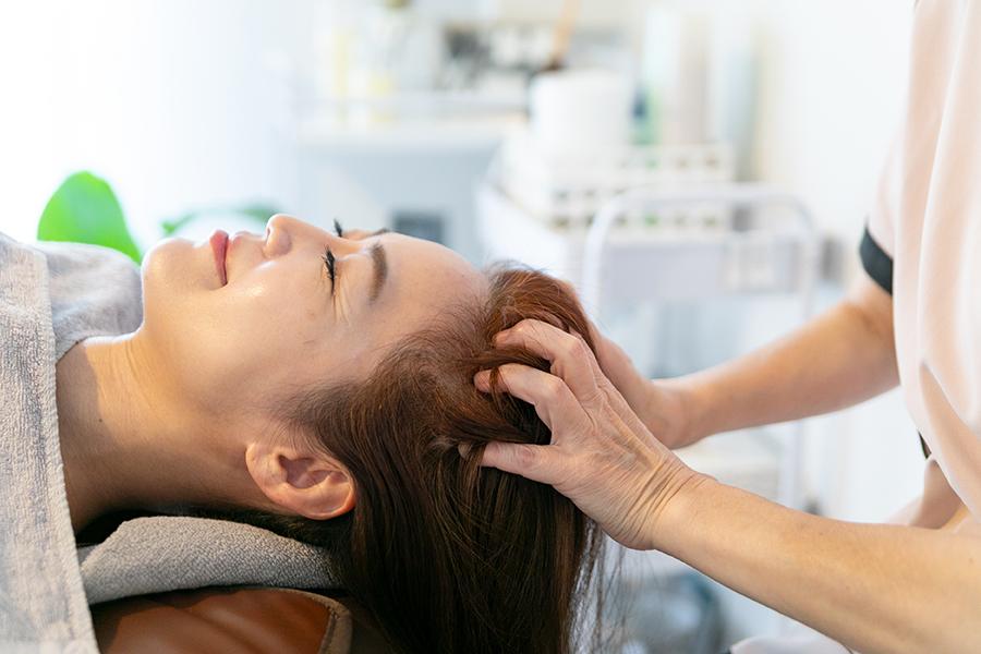 【睡眠の質向上、眼精疲労】ドライヘッドスパ50分