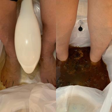 【12月限定￥1,100お得】フットバス　ゴッドクリーナー30分　通常価格￥4,400