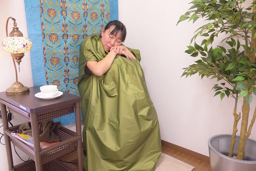 【新規限定】代謝を上げて痩せやすい体質づくりに！女性に嬉しいよもぎ蒸し♪ 30分 通常料金3,500円