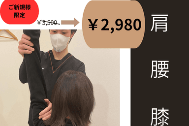 【新規限定】初めてでよく分からない方の為の検査・施術 30分